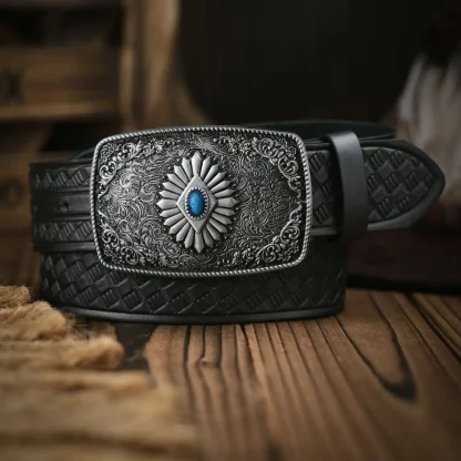 Rugged Rodeo Western Belt - Image 3