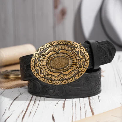 Rodeo Style Western Belt - Image 3