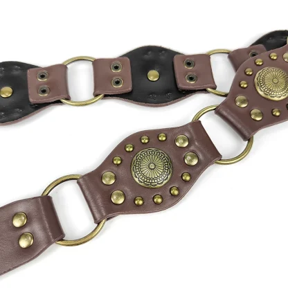 Retro Rivet Western Belt - Image 5
