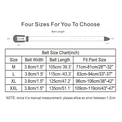 Chic Shining Western Belt - Image 7