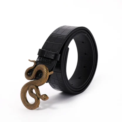Snake Buckle Western Belt - Image 5