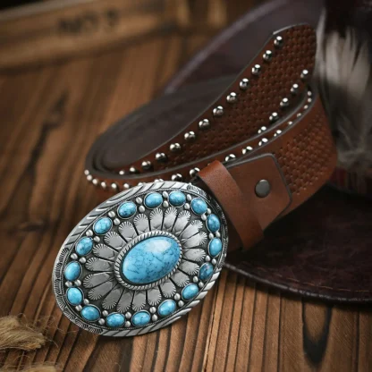 Stylish Pattern Western Belt - Image 4