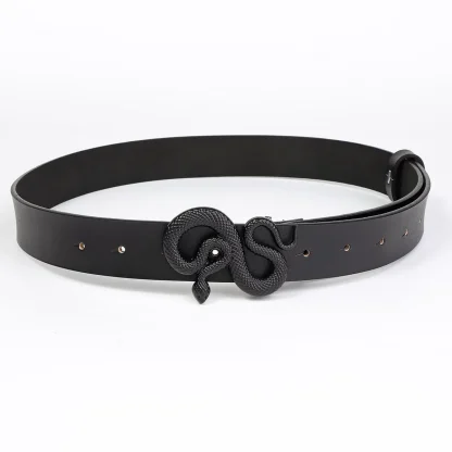 Snake Buckle Western Belt - Image 2