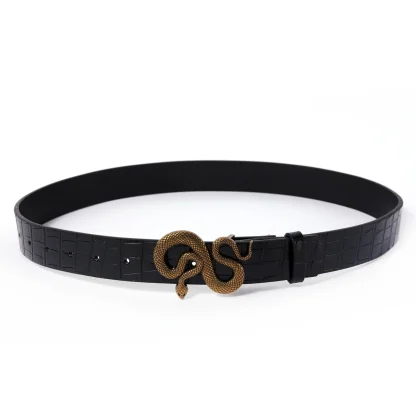 Snake Buckle Western Belt - Image 6