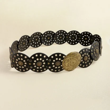 Wide Waistband Western Belt - Image 5