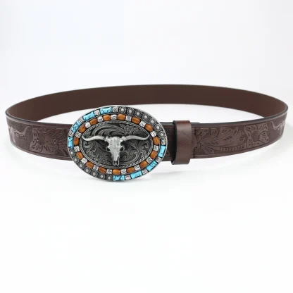 Peplum Style Western Belt - Image 3