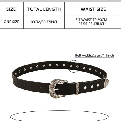 Jeans-Ready Western Belt - Image 7