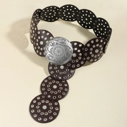 Wide Waistband Western Belt - Image 3
