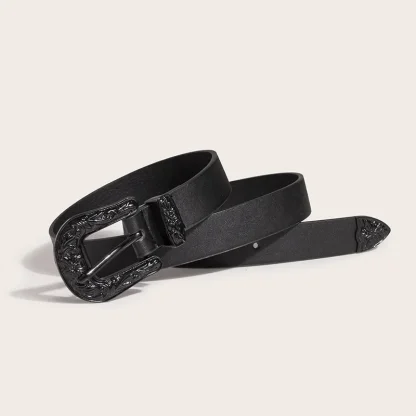 Artistic Needle-Style Cowboy Belt - Image 4