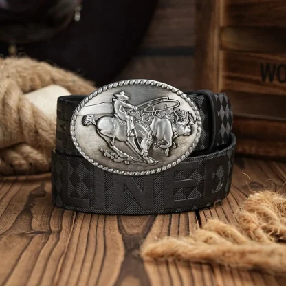 Classic Bull Western Belt - Image 3
