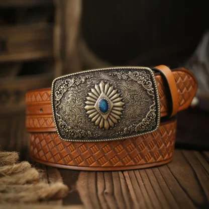 Rugged Rodeo Western Belt