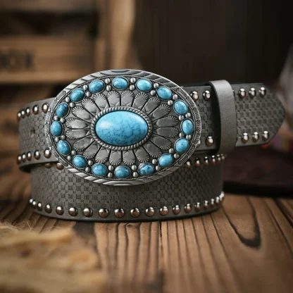 Stylish Pattern Western Belt - Image 6