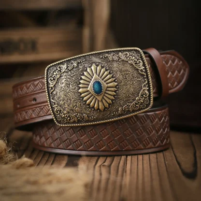 Rugged Rodeo Western Belt - Image 2