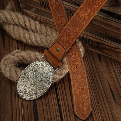 Trendy Western Style Cowboy Belt - Image 6
