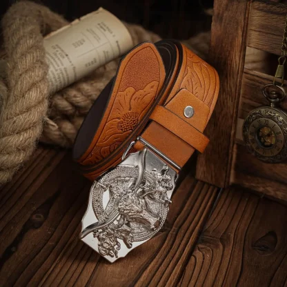 Stylish Bull Western Belt - Image 5
