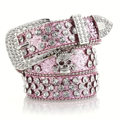 Decorative Riveted Cowboy Belt - Image 3