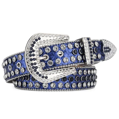 Shiny Rivet Cowboy Belt - Image 4