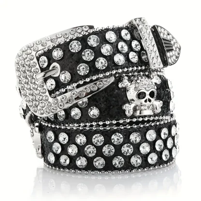 Decorative Riveted Cowboy Belt - Image 2