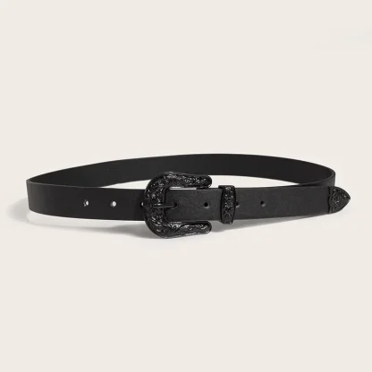 Artistic Needle-Style Cowboy Belt - Image 2