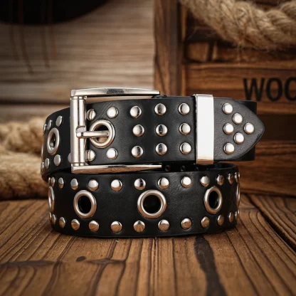 Braille Style Cowboy Belt