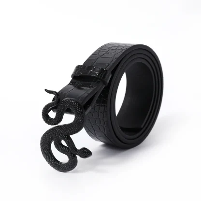 Snake Buckle Western Belt - Image 3