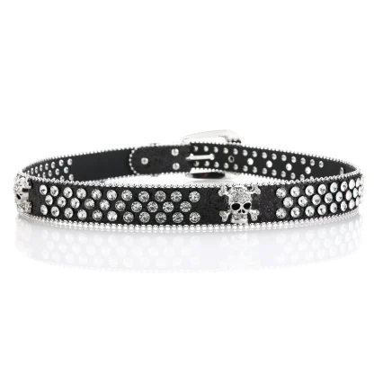 Decorative Riveted Cowboy Belt - Image 5