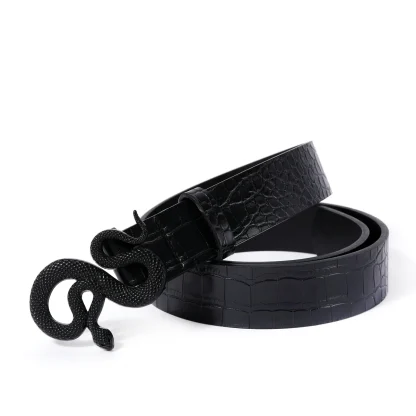 Snake Buckle Western Belt - Image 4