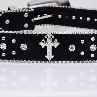 Stylish Cross Western Belt - Image 4