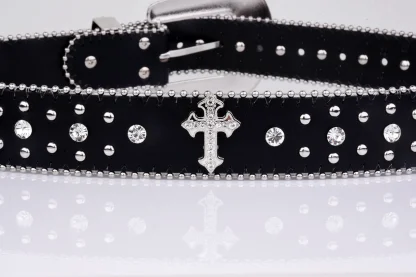Stylish Cross Western Belt - Image 3