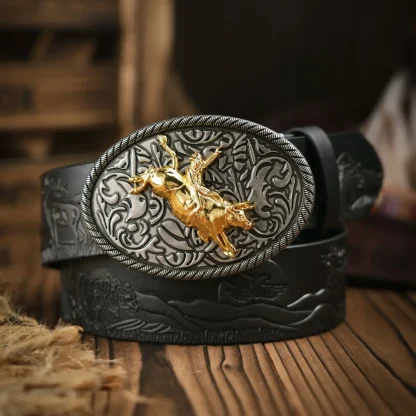 Rustic Ranch Western Belt - Image 4