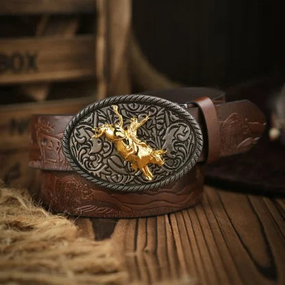 Rustic Ranch Western Belt - Image 3